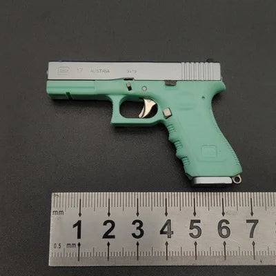 1:3 Scale Miniature Glock Alloy Keychain Pistol Model – The Ultimate Pocket-Sized Toy Gun Adventure - Man Gifts Shop