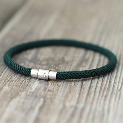 Minimalist Rope Bracelet with Magnetic Clasp – Multiple Colors – Unisex by Knotic