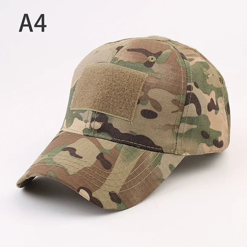 MGS Military Baseball Caps Camouflage Tactical Army Soldier Combat Paintball Adjustable Summer Snapback - Man Gifts Shop