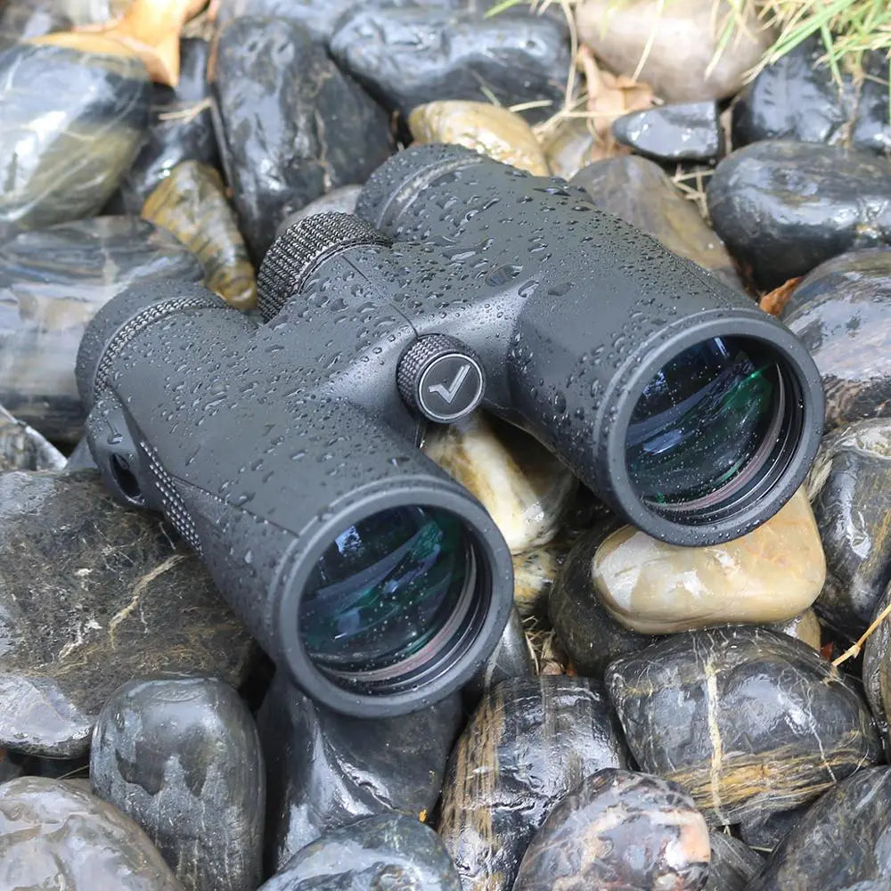 Professional IPX7 Waterproof Binoculars (8x32, 8x42, 10x42) - Ideal for camping, survival, and birdwatching. Features FMC BAK4 lenses for exceptional clarity - Man Gifts Shop