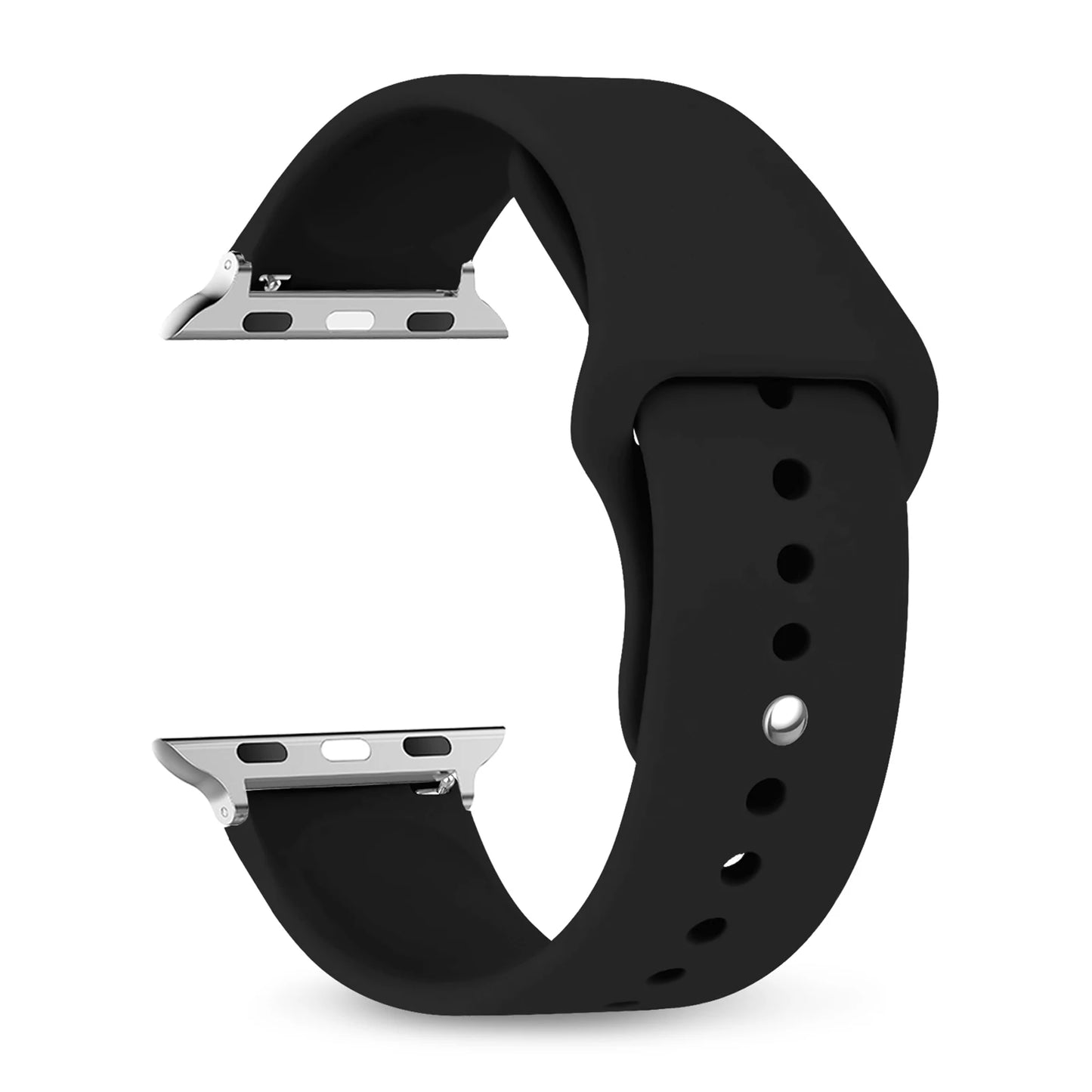 Silicone Strap for Apple Watch - Compatible with Series SE 9, 8, 7, 6, 5, 3, Ultra 2 | 38mm-49mm Bands