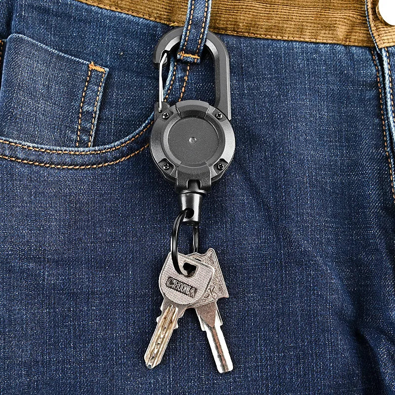 SecureStyle Essentials: MGS Anti-Theft Keychain for Sporty Adventures! - Man Gifts Shop