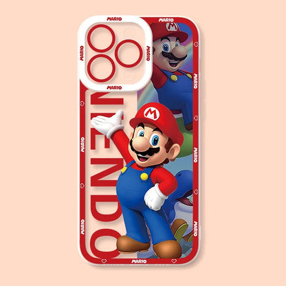 Super Mario Bros Silicone Case for iPhone 15 Pro Max, 16, 14  – Fun, Retro Style Meets Everyday Protection