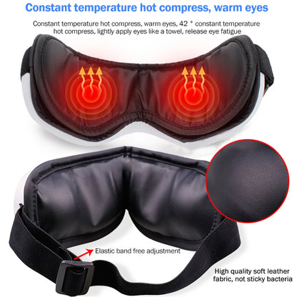6D Smart Vibration Eye Massager: Transform Your Eye Care Routine