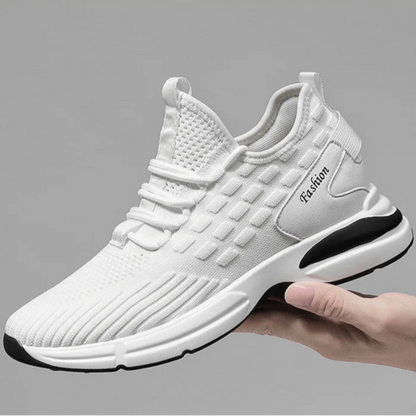 Men's Height Increasing Sneakers – 8cm Elevator Shoes with Breathable Mesh, Casual Sport Style for Taller Look