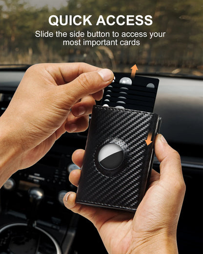 Men’s RFID Pop-Up Wallet – Sleek, Secure & Stylish