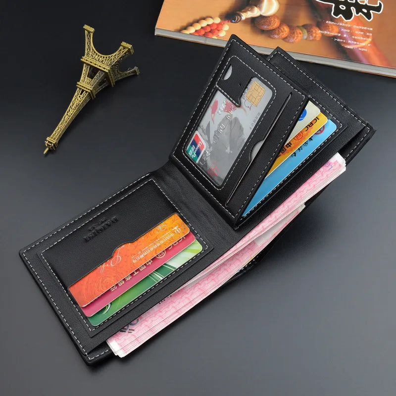 Slim Clutch Wallet with Photo Holder: A New Fashion Statement - Man Gifts Shop