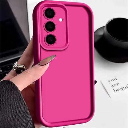 Soft TPU Candy Color Silicone Case for Samsung Galaxy A & S Series  – Ultra Protection & Style (S25)