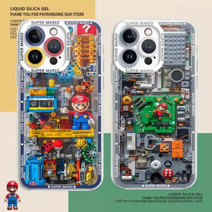 Super Mario Bros Silicone Case for iPhone 15 Pro Max, 16, 14  – Fun, Retro Style Meets Everyday Protection