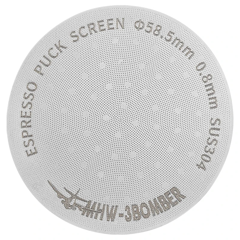 [Original] MHW-3BOMBER 51/53/58.5mm Espresso Puck Screen Double Layer Metal Coffee Reusable Filter