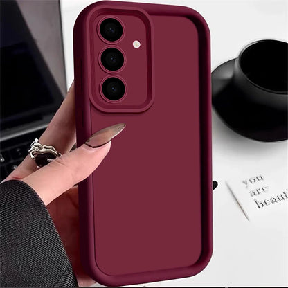 Soft TPU Candy Color Silicone Case for Samsung Galaxy A & S Series  – Ultra Protection & Style (S25)