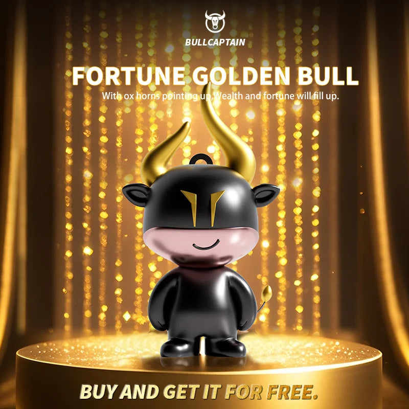 Original Bullcaptain Men’s Genuine Leather RFID Wallet with Chain and Travel-Ready Design