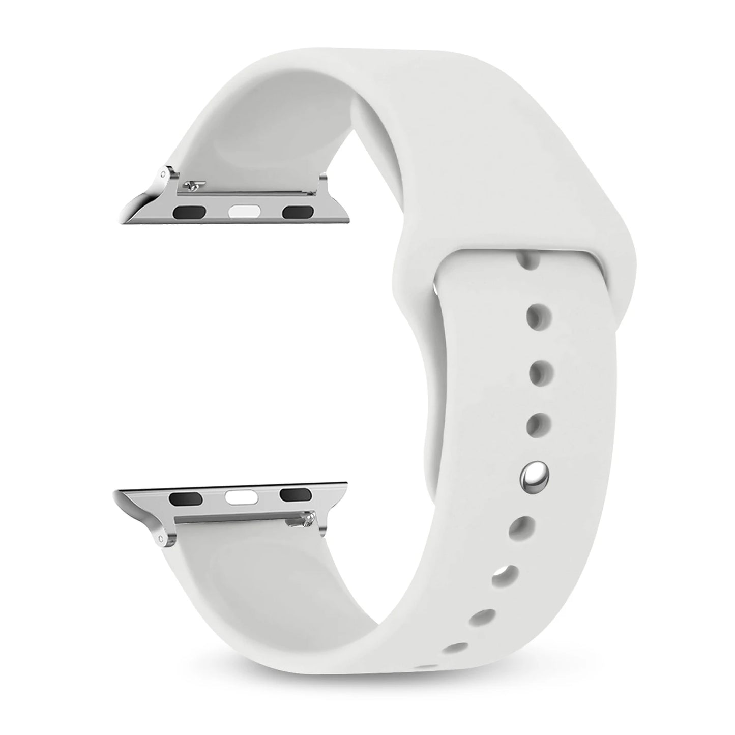 Silicone Strap for Apple Watch - Compatible with Series SE 9, 8, 7, 6, 5, 3, Ultra 2 | 38mm-49mm Bands