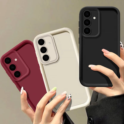Soft TPU Candy Color Silicone Case for Samsung Galaxy A & S Series  – Ultra Protection & Style (S25)