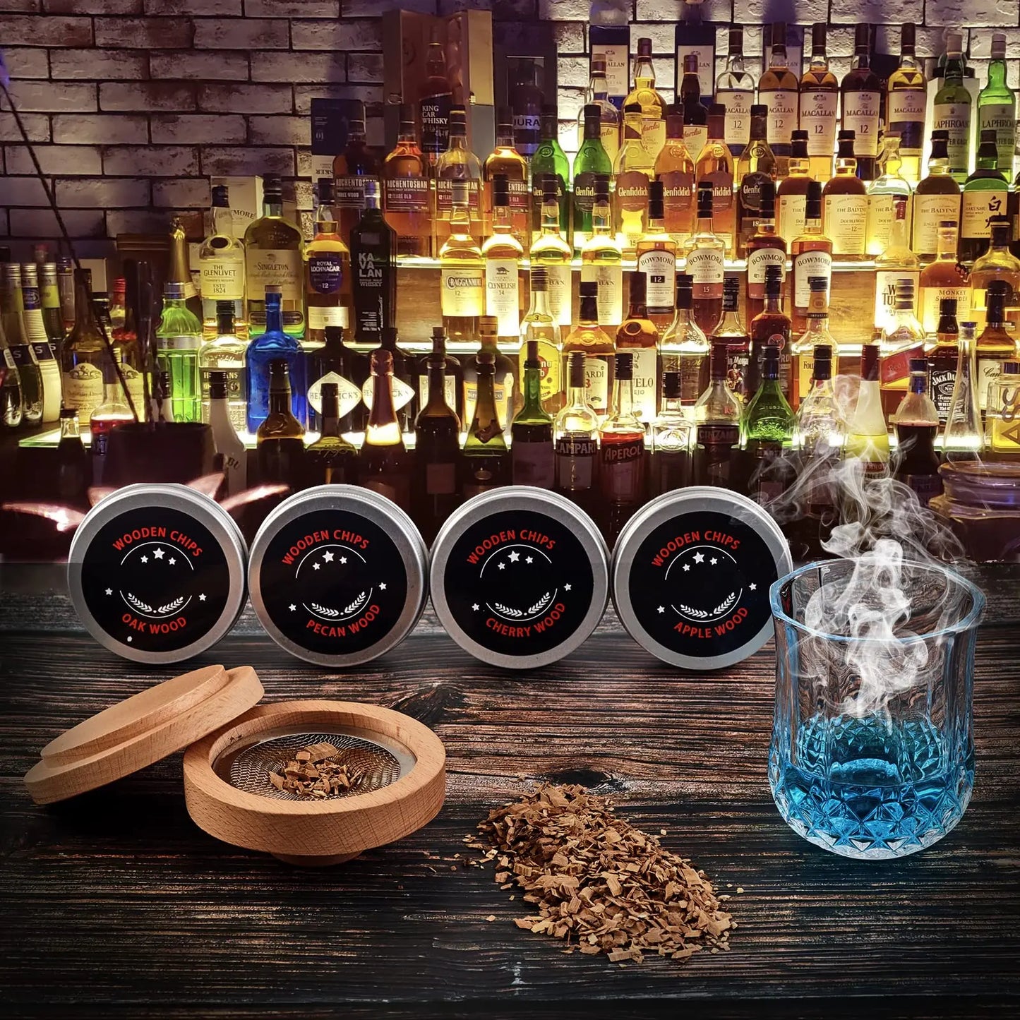 Ultimate Flavor Exploration: Cocktail Smoker Kit for Whiskey, Cheese, and Flavorful Drinks