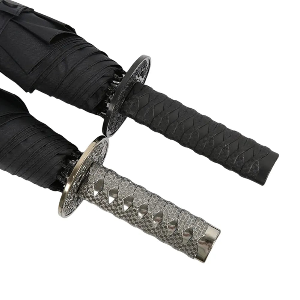 MGS Metal Handle Katana 8 Ribs Umbrella - Man Gifts Shop