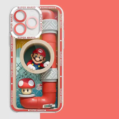 Super Mario Bros Silicone Case for iPhone 15 Pro Max, 16, 14  – Fun, Retro Style Meets Everyday Protection