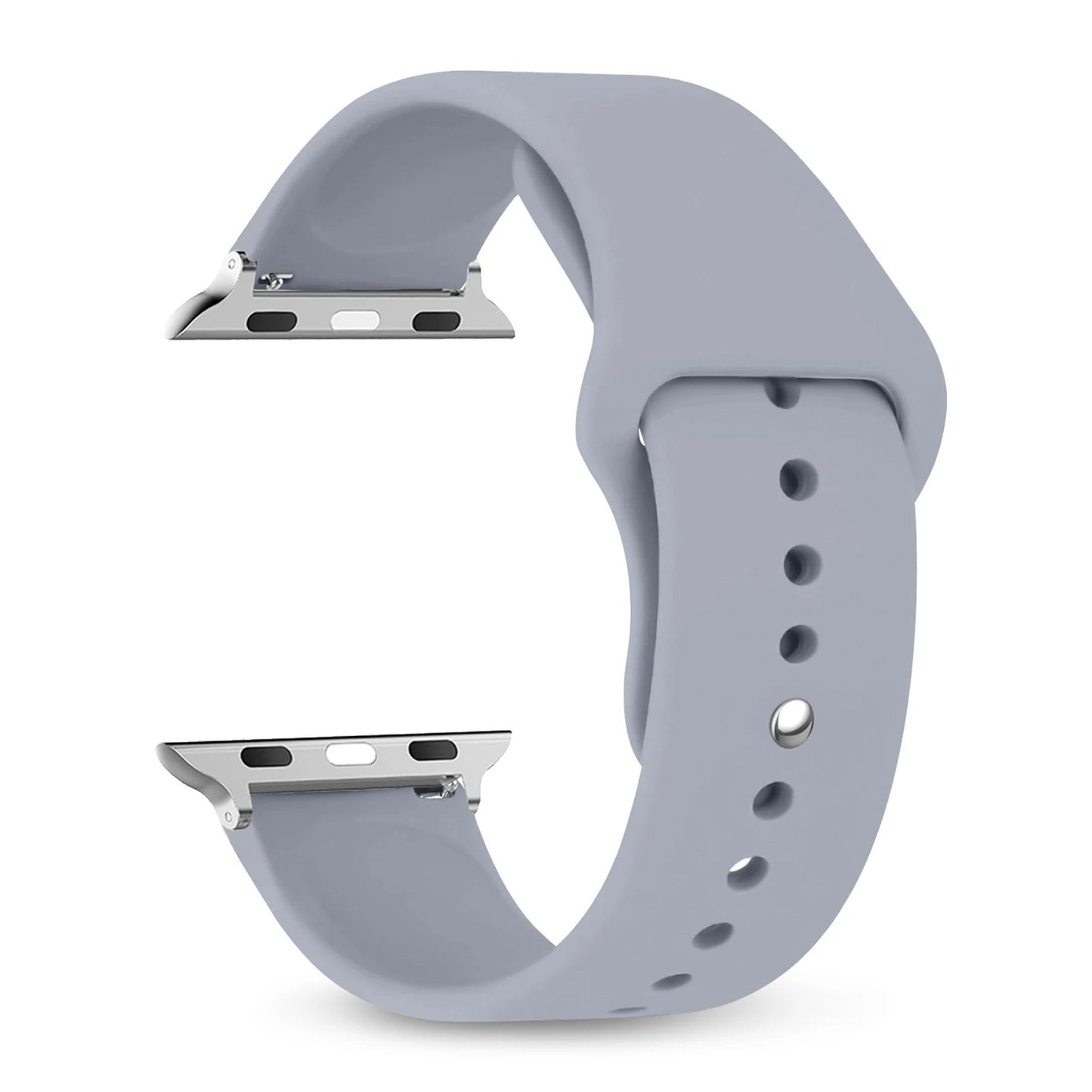 Silicone Strap for Apple Watch - Compatible with Series SE 9, 8, 7, 6, 5, 3, Ultra 2 | 38mm-49mm Bands