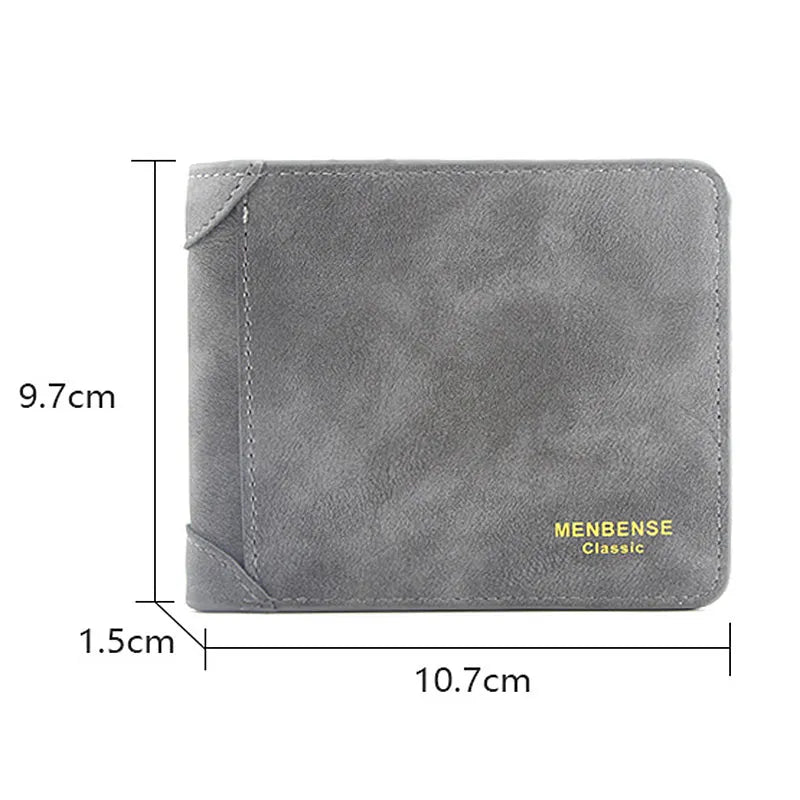 Your Perfect Everyday Companion: Slim Card Holder Wallet with Photo Slot - Man Gifts Shop