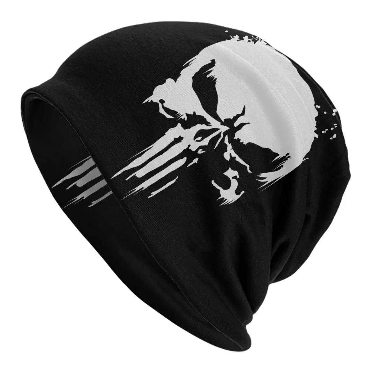 Embrace the Dark Elegance with Heavy Metal Punisher Skull Beanies - Man Gifts Shop