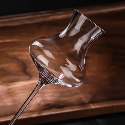 Premium Lead-Free Crystal Whiskey Nosing Glass - Cognac Brandy Snifter & Liqueur Tasting Goblet