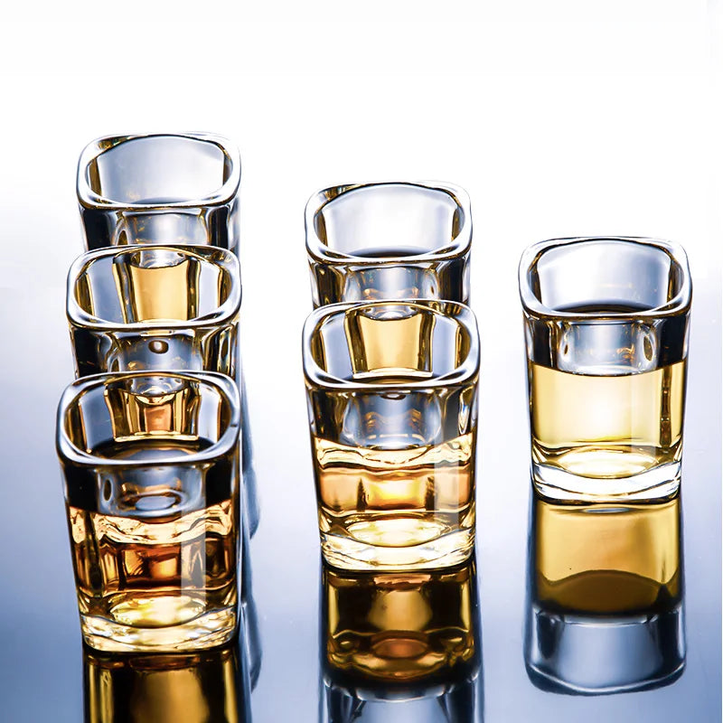 MGS Shot Glass Set with Cup Storage Rack - Man Gifts Shop