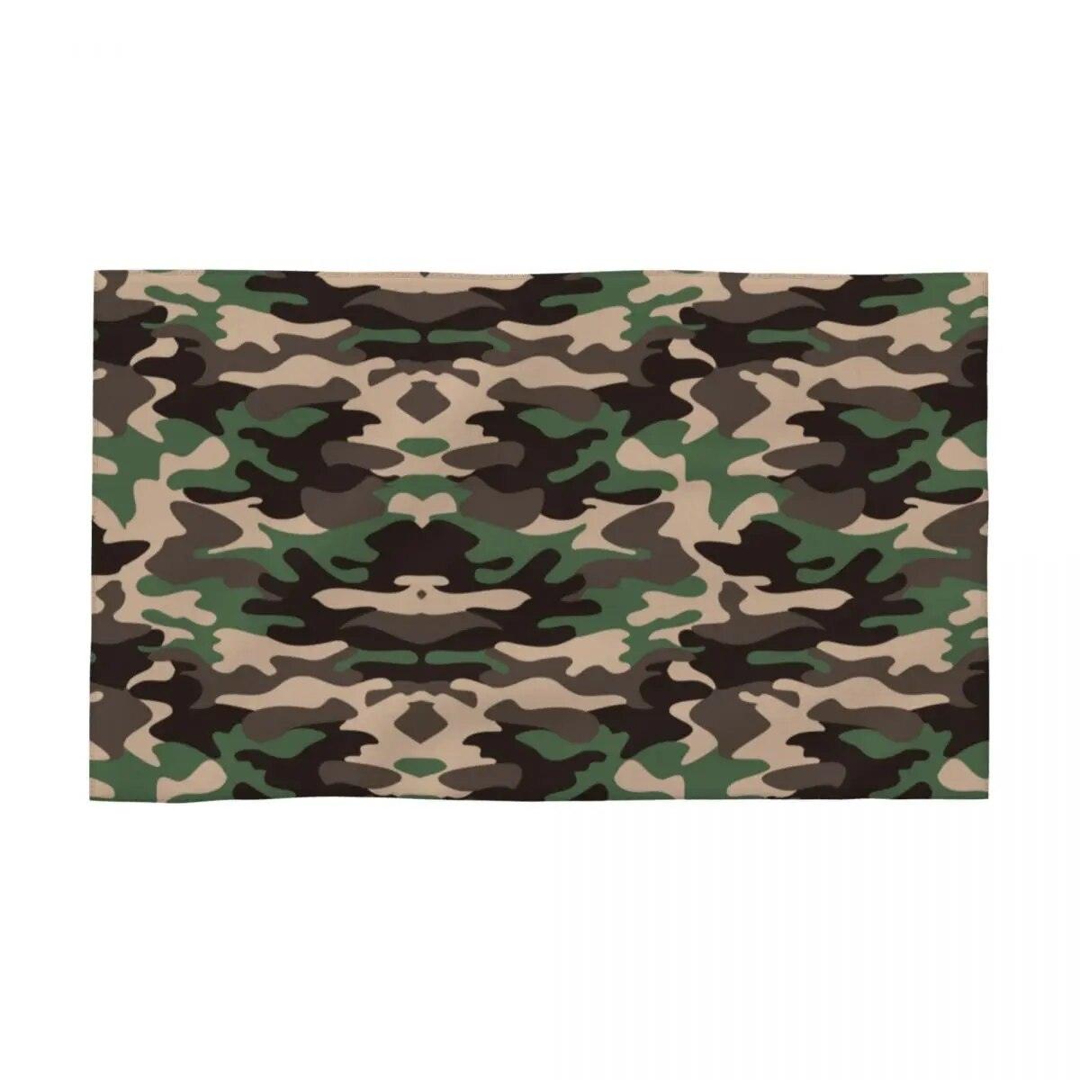 Military Camo Face Towel - Man Gifts Shop