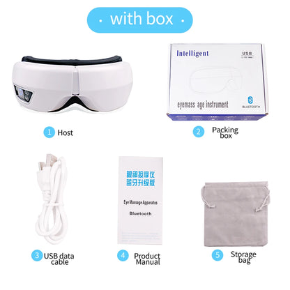 6D Smart Vibration Eye Massager: Transform Your Eye Care Routine