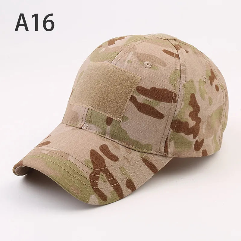 MGS Military Baseball Caps Camouflage Tactical Army Soldier Combat Paintball Adjustable Summer Snapback - Man Gifts Shop