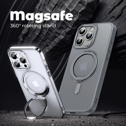 Enhance Your iPhone with Luxury and Functionality (Grey or Blue Color)