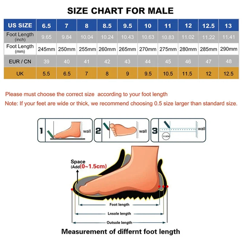 Men’s Height-Increase Elevator Sneakers | 8cm & 10cm Height Boost - White