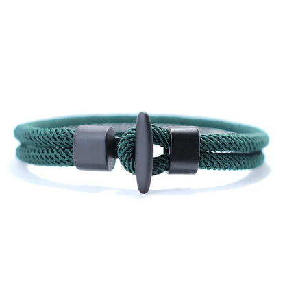 51Luckind Milan Rope Anchor Bracelet – Handmade Cotton Survival Jewelry for Men & Women