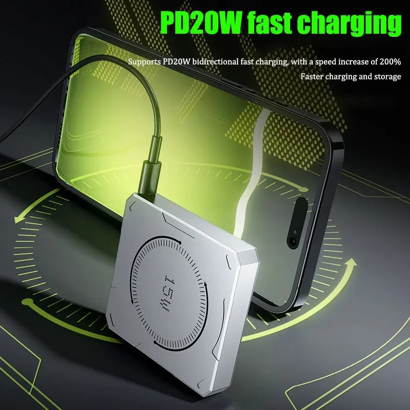 Portable 15W Wireless Fast Charging 5000mAh Magsafe Power Bank