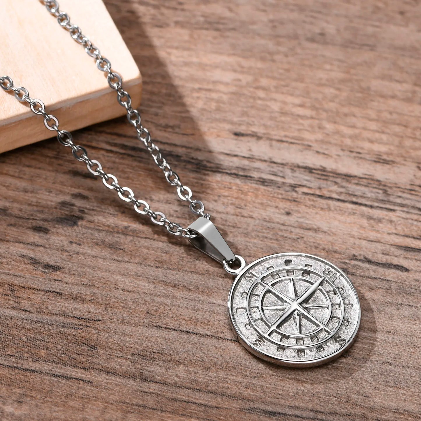 Discover Our MGS Stylish Layered Compass Necklaces for Men - Man Gifts Shop