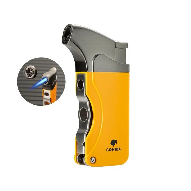 Quality Cigar Lighter with Two Size Cigar Cutters - Man Gifts Shop