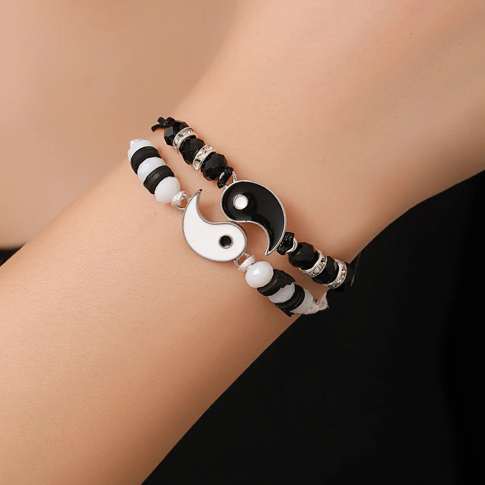 Enchanting Yin Yang Couple Bracelets – Perfect Matching Gifts for Lovers