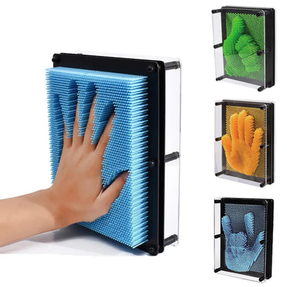 Elevate family fun with the MGS Colorful 3D Clone Pixel Art Face-Palm Toy. The perfect creative gift! - Man Gifts Shop