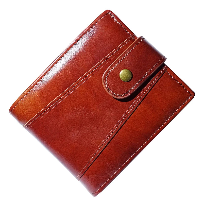 MGS Men's Wallet Rfid Vintage Genuine Leather - Man Gifts Shop