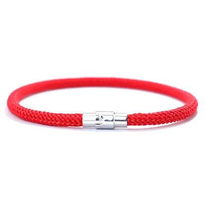 Minimalist Rope Bracelet with Magnetic Clasp – Multiple Colors – Unisex by Knotic