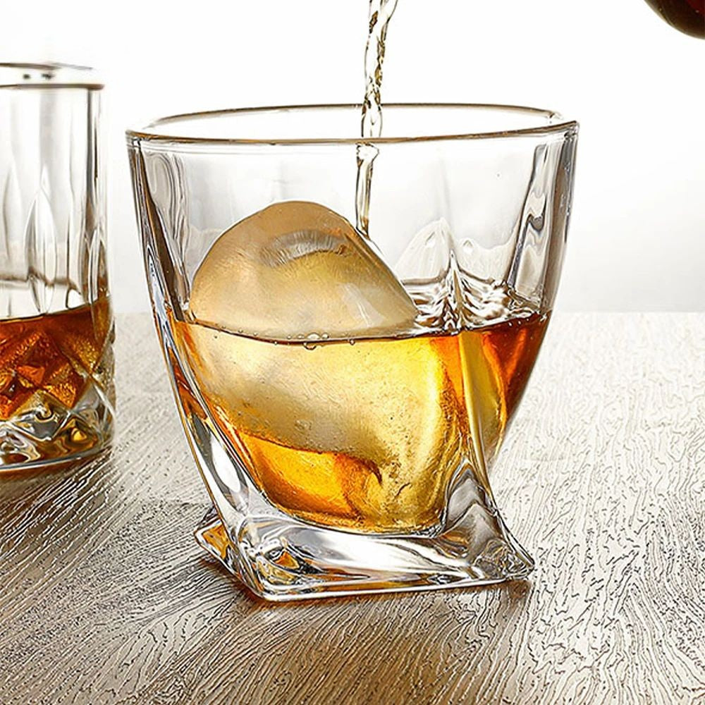 Creative Twist Whiskey Glass - Man Gifts Shop