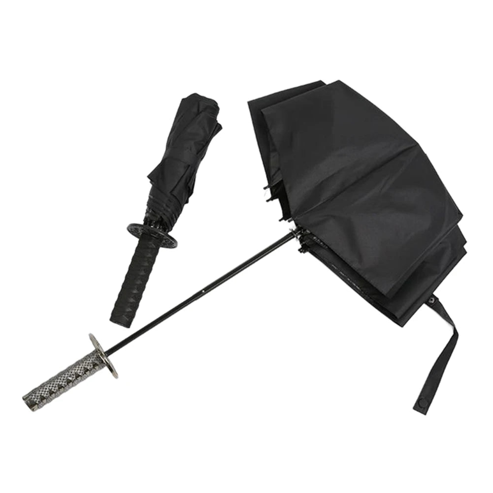 MGS Metal Handle Katana 8 Ribs Umbrella - Man Gifts Shop