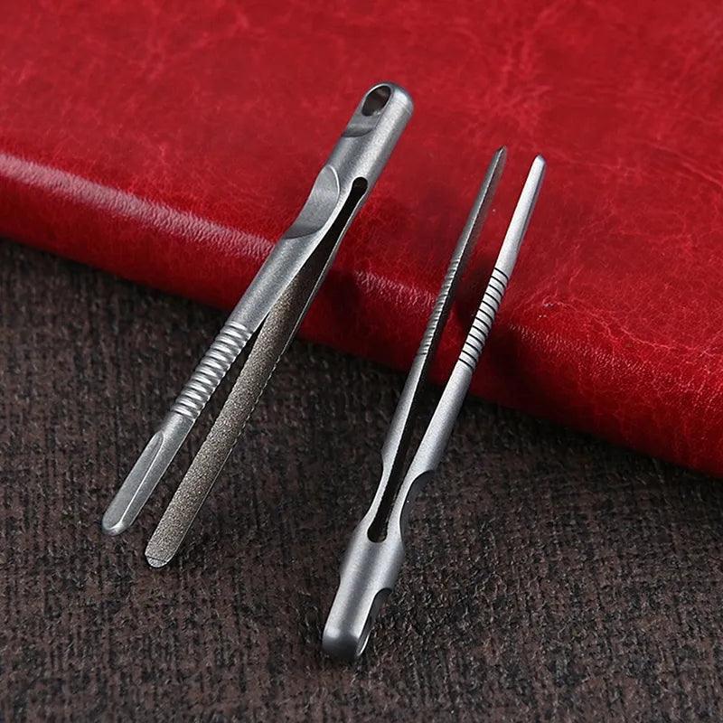 Mini EDC Titanium Tweezers - Man Gifts Shop