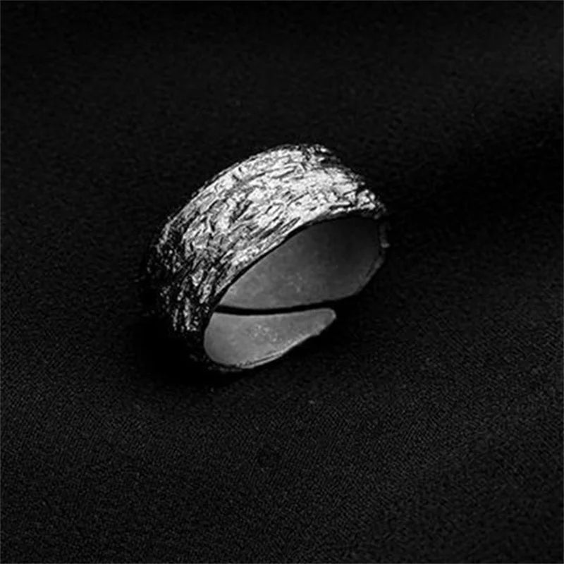 MGS Vintage Fault Stone Vein Ring - Man Gifts Shop