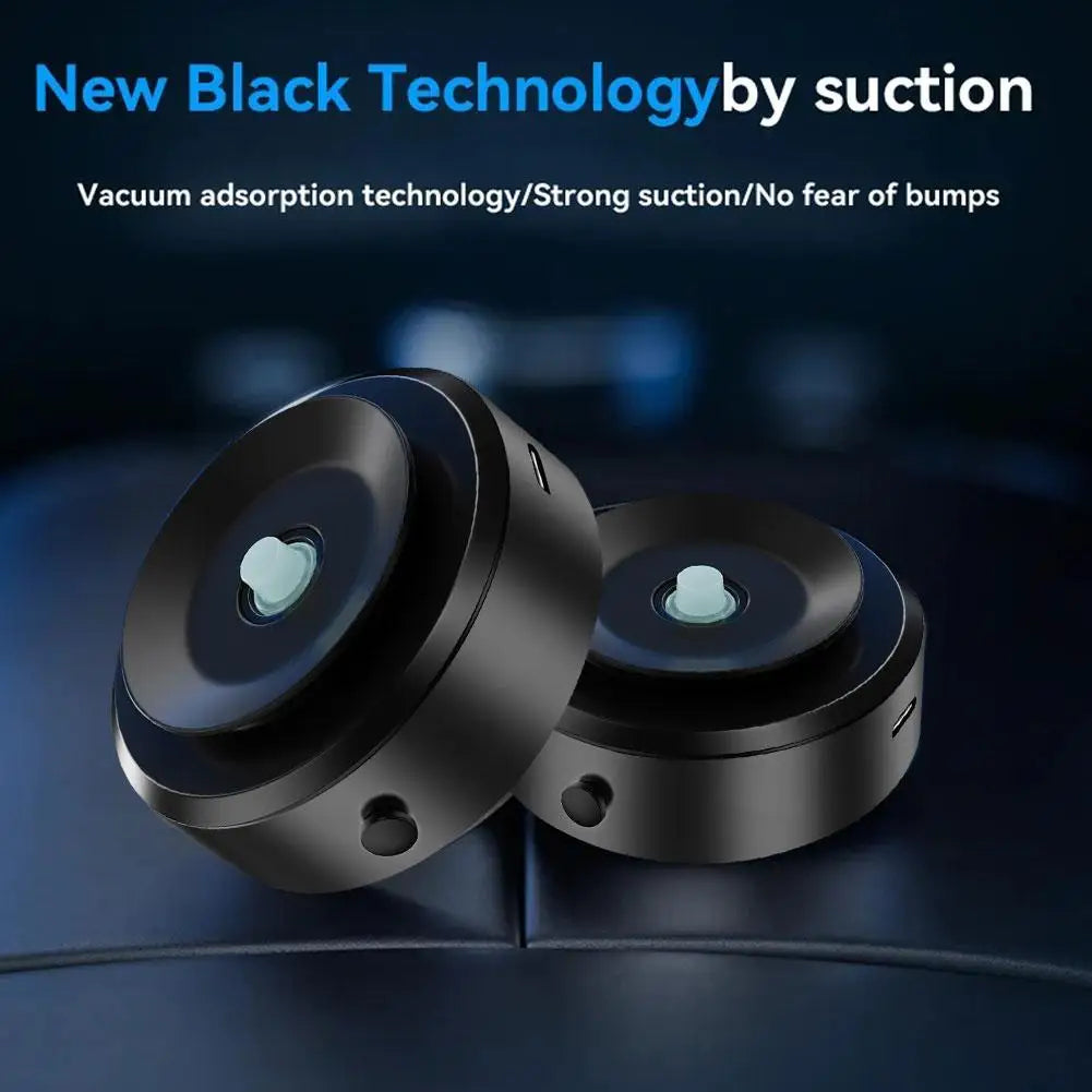 Intelligent Car Mount Mobile Phone Holder: Magnetic Vacuum Adsorption Ultra-Stable Suction Cup Bracket for Navigation & Live Streaming