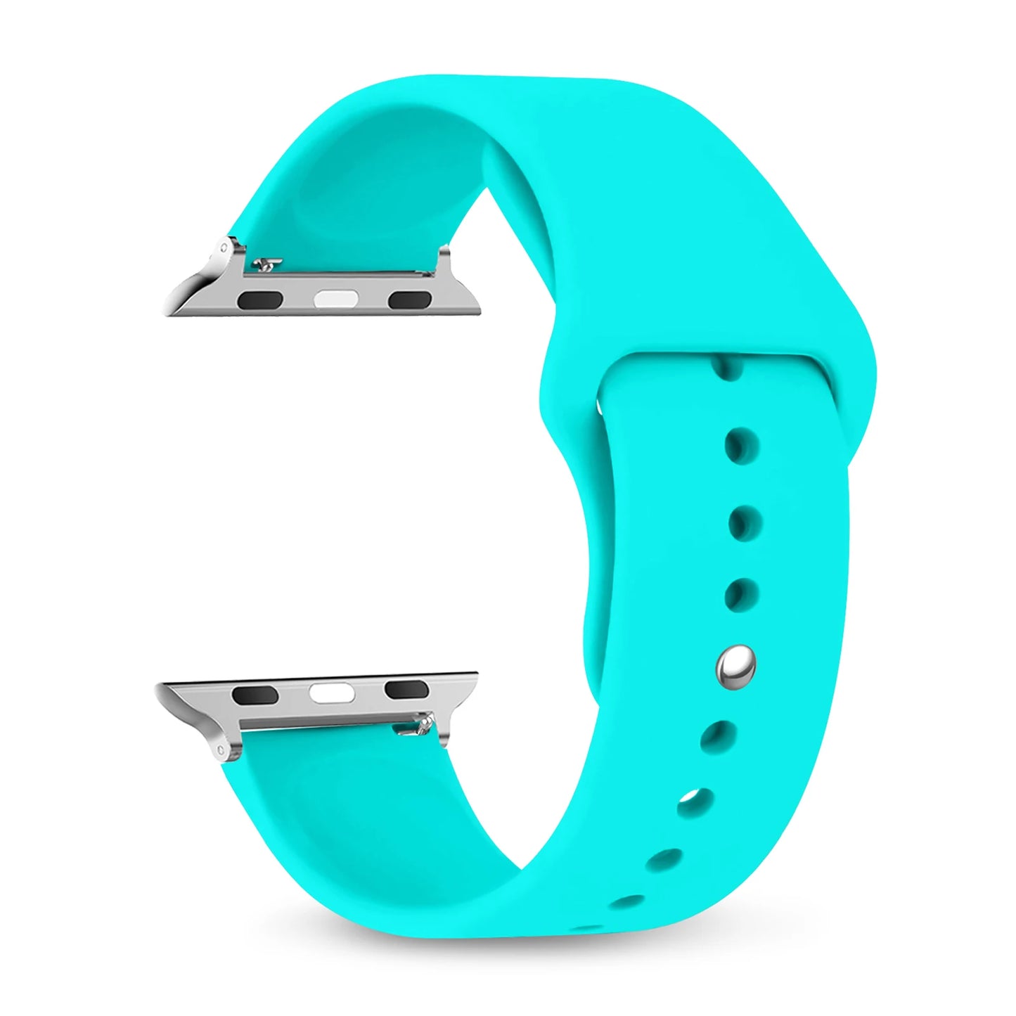 Silicone Strap for Apple Watch - Compatible with Series SE 9, 8, 7, 6, 5, 3, Ultra 2 | 38mm-49mm Bands