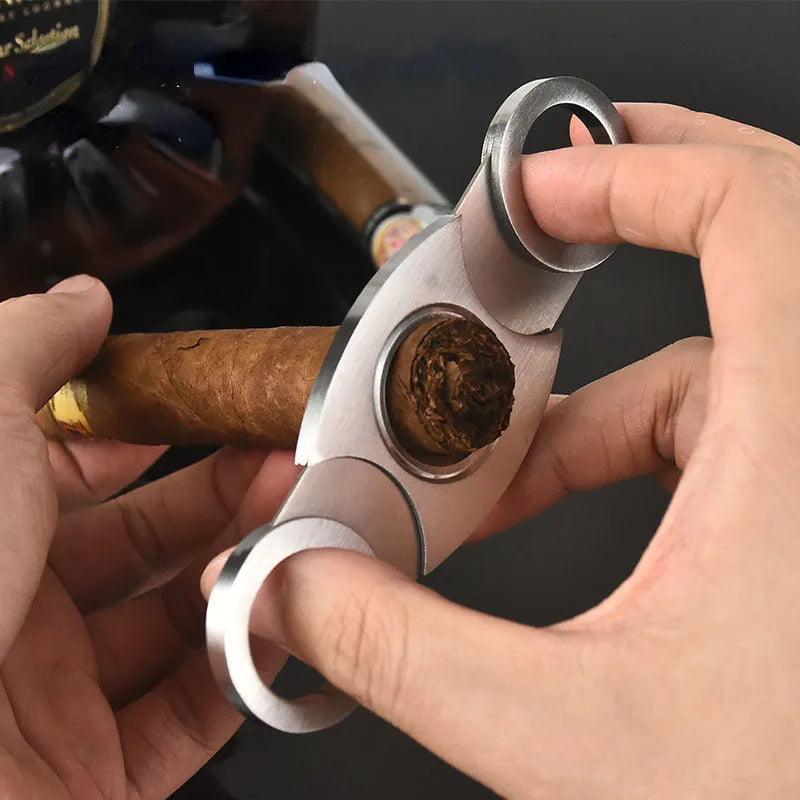 Stainless Steel Classic Cigar Cutter - Man Gifts Shop