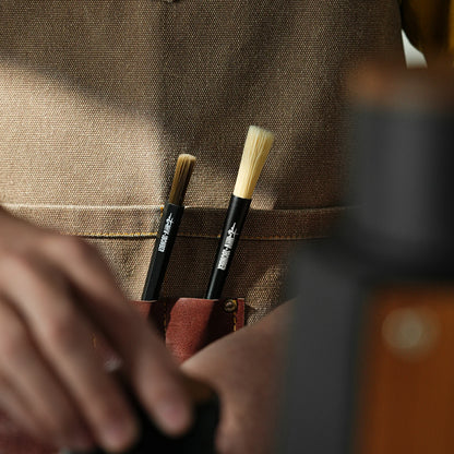 [Original] MHW-3BOMBER Coffee Grinder Cleaning Brush Set with Aluminium Alloy Handle