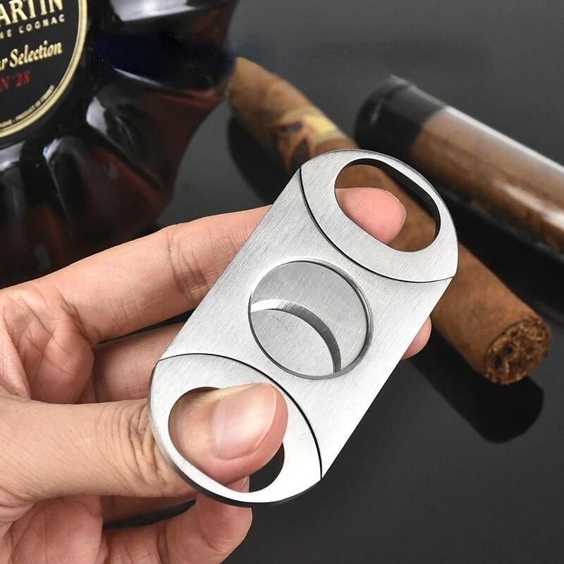 Stainless Steel Classic Cigar Cutter - Man Gifts Shop