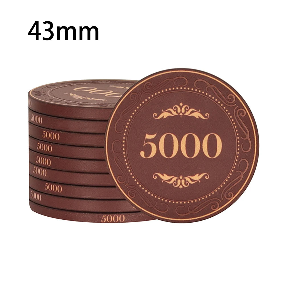 High-Quality 10PCS Ceramic Poker Chips - Man Gifts Shop