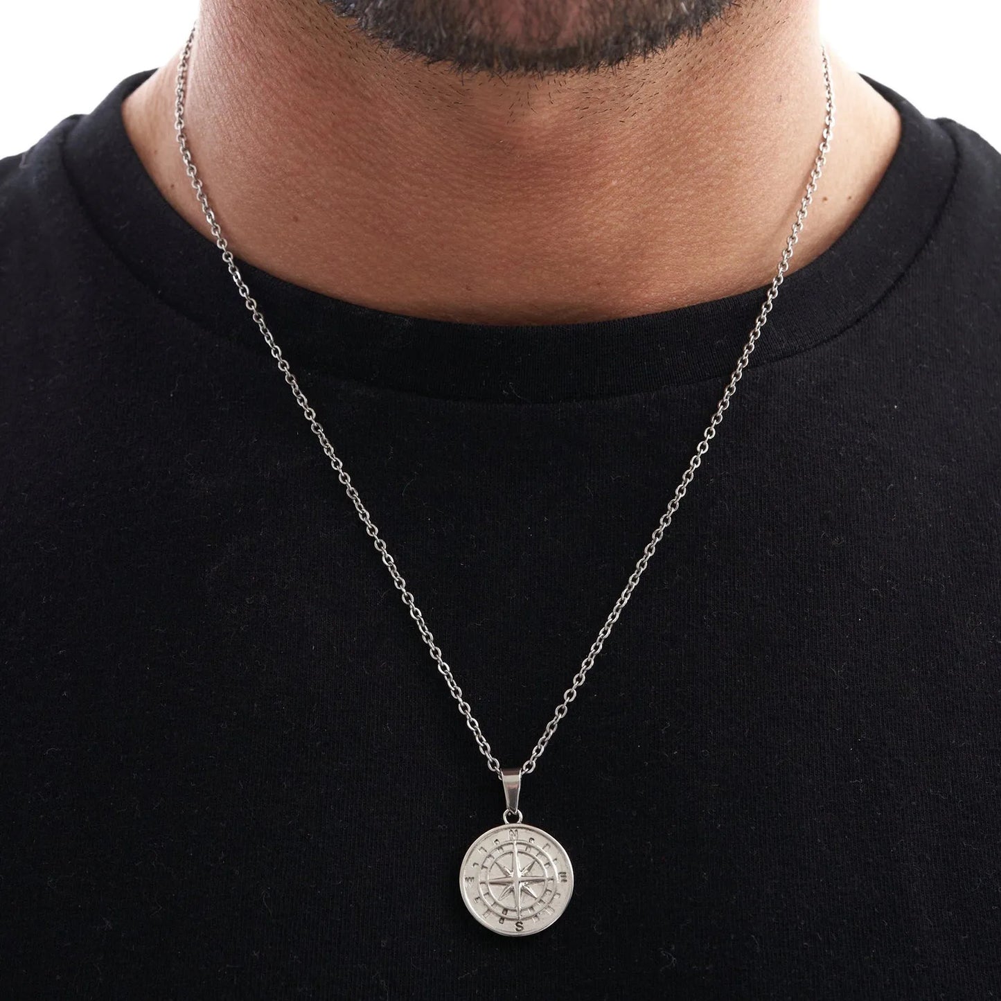 Discover Our MGS Stylish Layered Compass Necklaces for Men - Man Gifts Shop